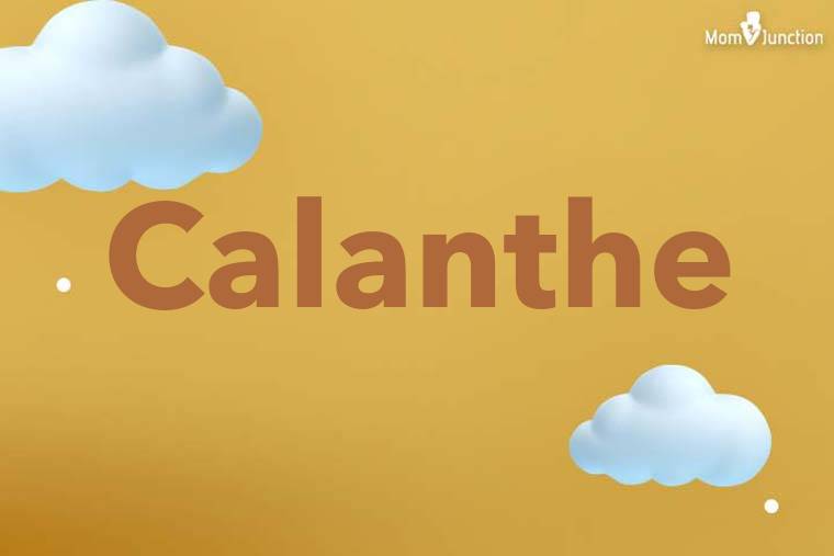 Calanthe 3D Wallpaper