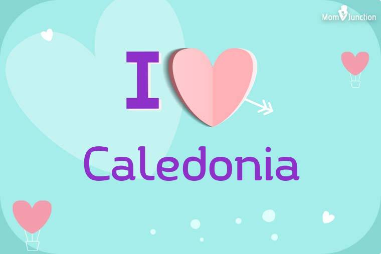 I Love Caledonia Wallpaper