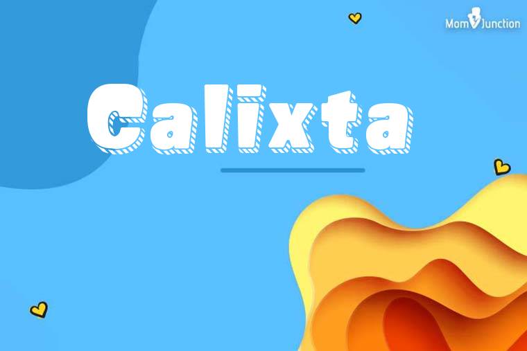 Calixta 3D Wallpaper