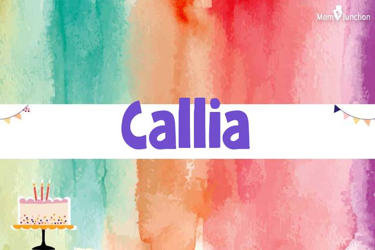 Callia Birthday Wallpaper