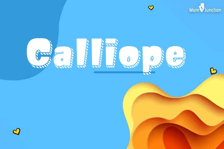 Calliope 3D Wallpaper
