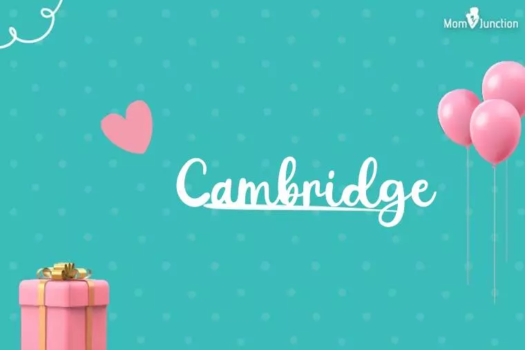 Cambridge Birthday Wallpaper