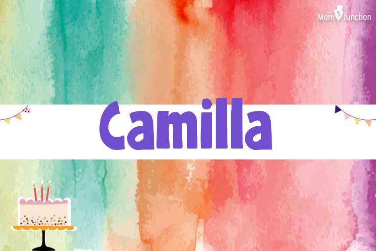 Camilla Birthday Wallpaper