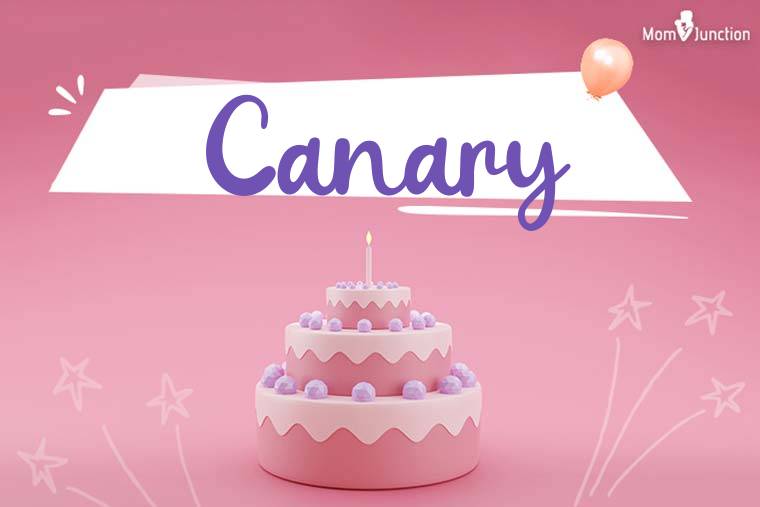 Canary Birthday Wallpaper