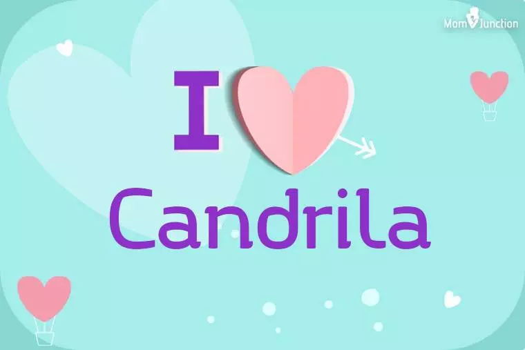 I Love Candrila Wallpaper