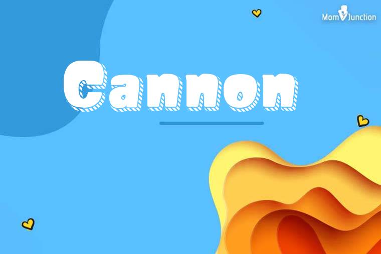 Cannon 3D Wallpaper