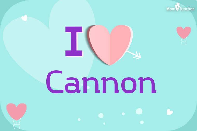 I Love Cannon Wallpaper