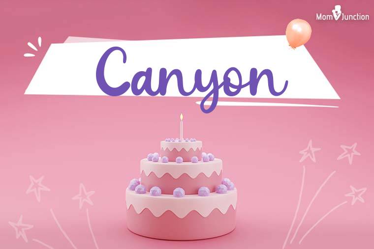 Canyon Birthday Wallpaper