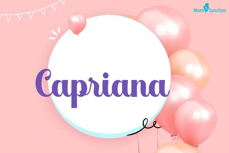 Capriana Birthday Wallpaper