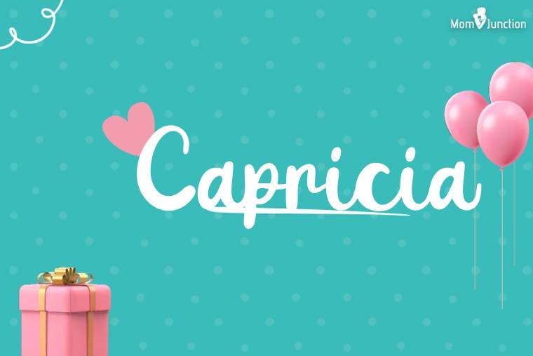 Capricia Birthday Wallpaper