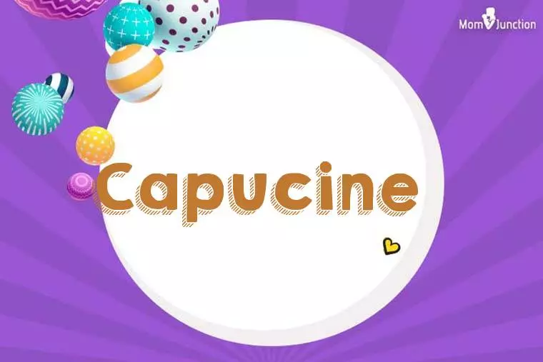 Capucine 3D Wallpaper