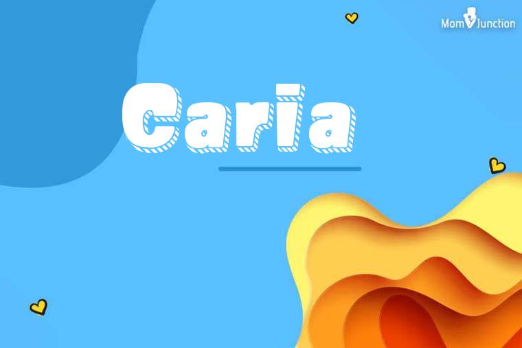Caria 3D Wallpaper