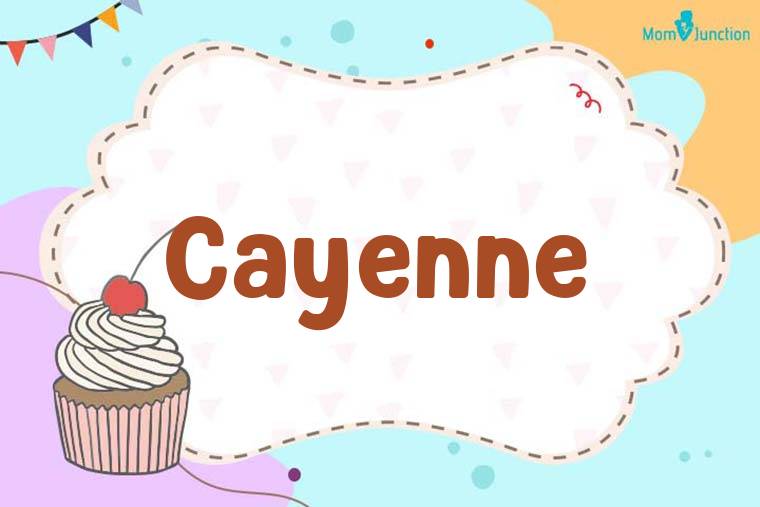 Cayenne Birthday Wallpaper