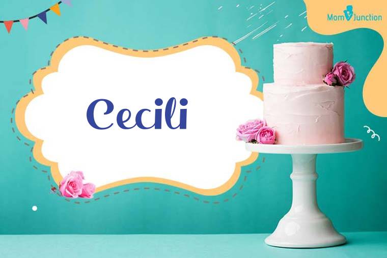 Cecili Birthday Wallpaper