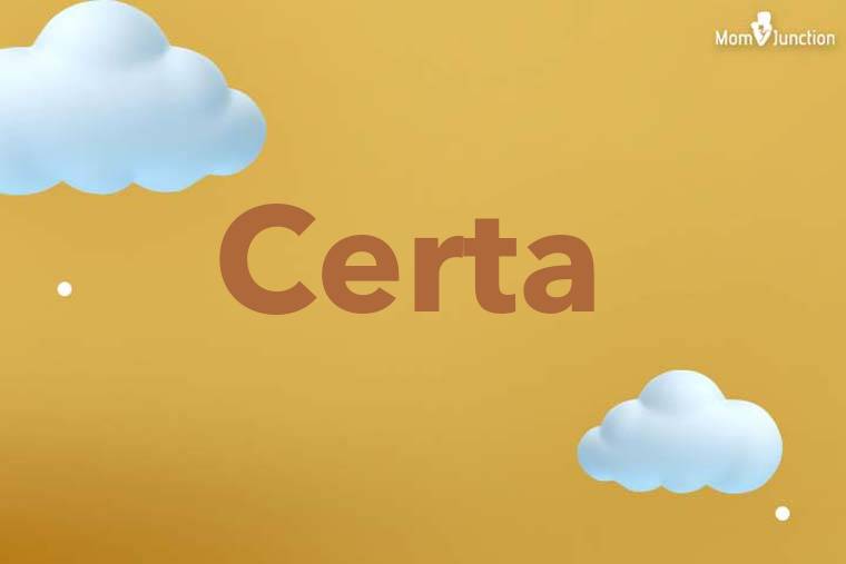 Certa 3D Wallpaper