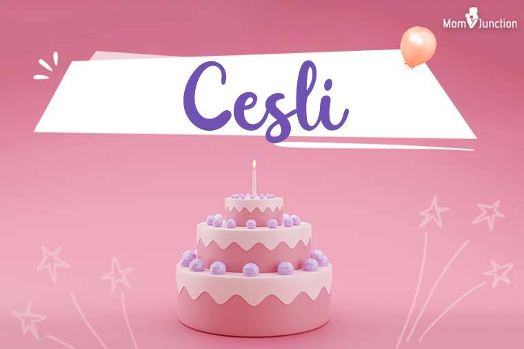 Cesli Birthday Wallpaper