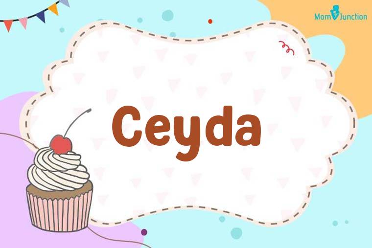 Ceyda Birthday Wallpaper