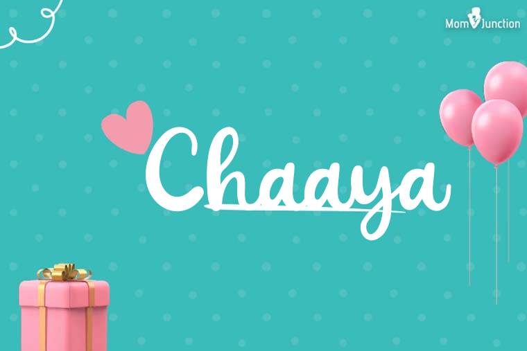 Chaaya Birthday Wallpaper
