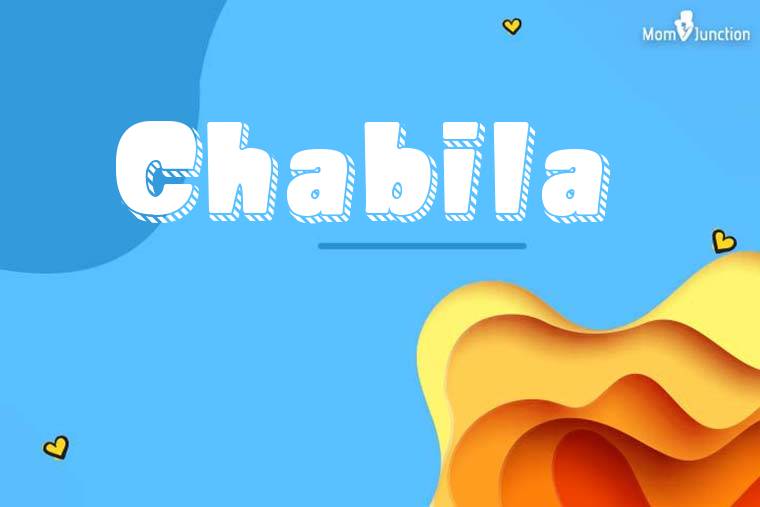 Chabila 3D Wallpaper