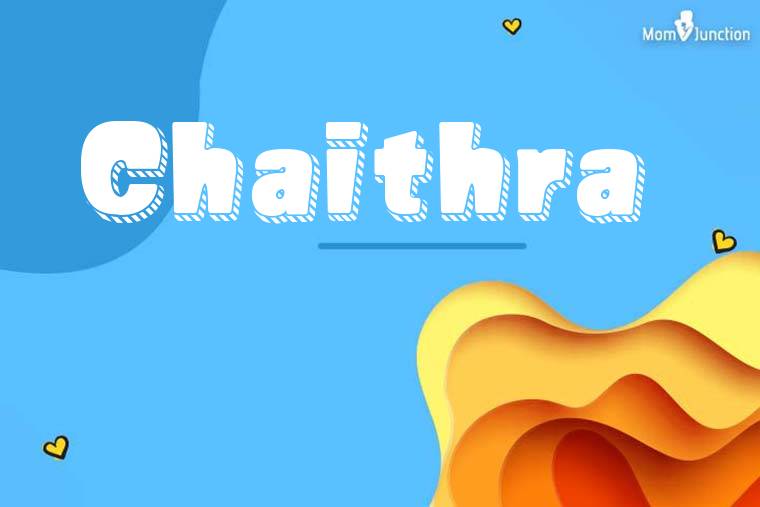 Chaithra 3D Wallpaper