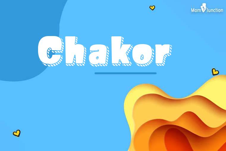 Chakor 3D Wallpaper