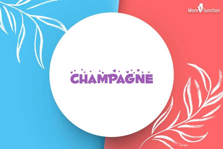 Champagne Stylish Wallpaper