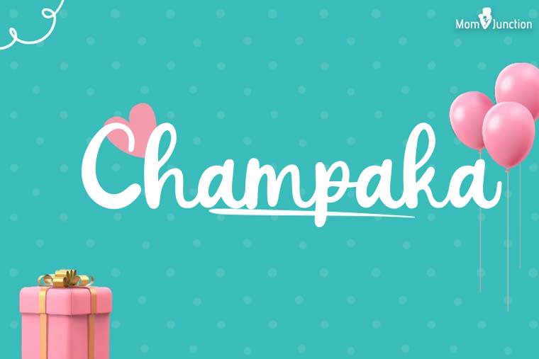 Champaka Birthday Wallpaper