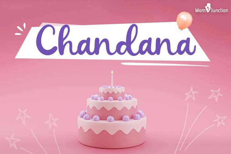 Chandana Birthday Wallpaper