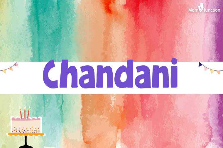 Chandani Birthday Wallpaper