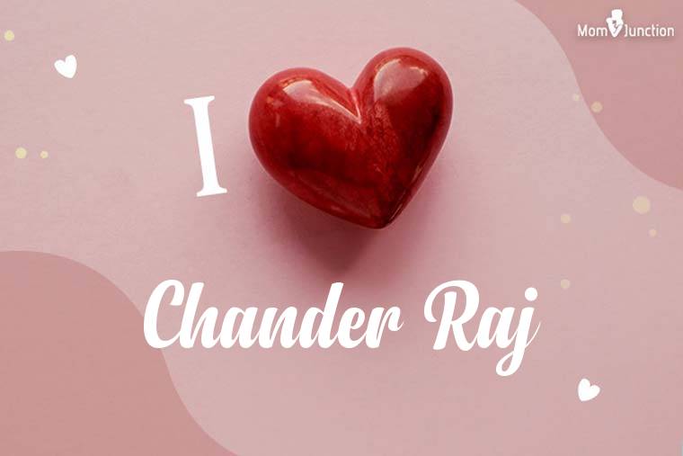 I Love Chander Raj Wallpaper