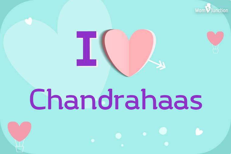 I Love Chandrahaas Wallpaper
