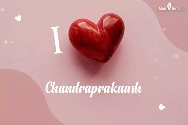 I Love Chandraprakaash Wallpaper