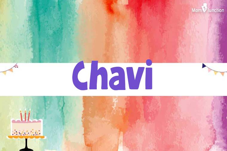 Chavi Birthday Wallpaper