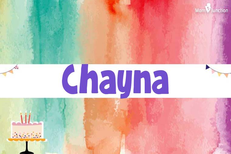 Chayna Birthday Wallpaper