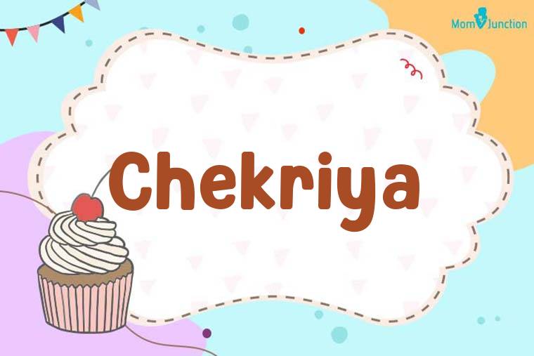 Chekriya Birthday Wallpaper