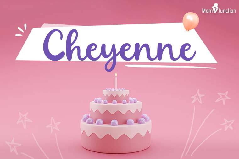Cheyenne Birthday Wallpaper