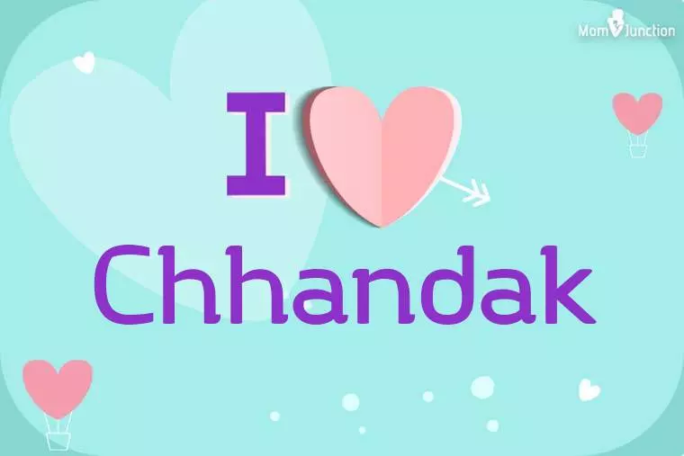 I Love Chhandak Wallpaper