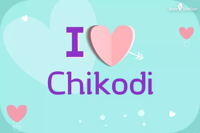 I Love Chikodi Wallpaper