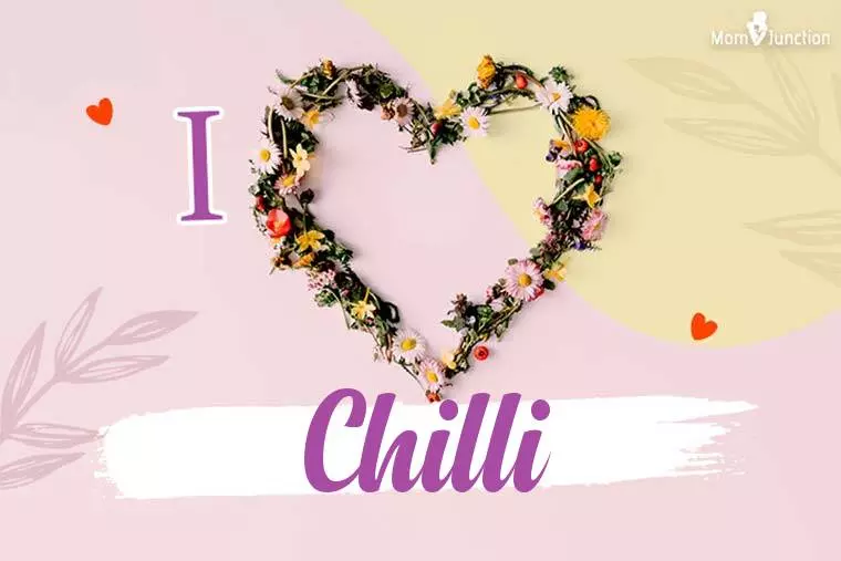 I Love Chilli Wallpaper