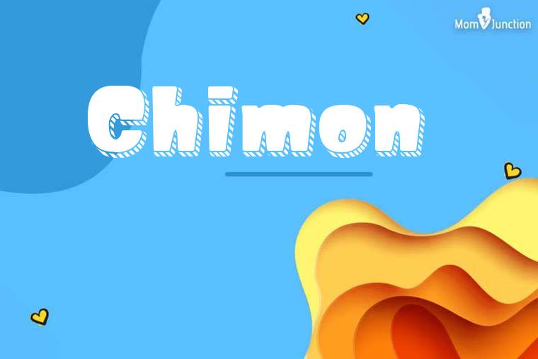 Chimon 3D Wallpaper