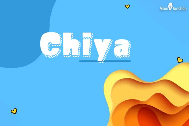 Chiya 3D Wallpaper