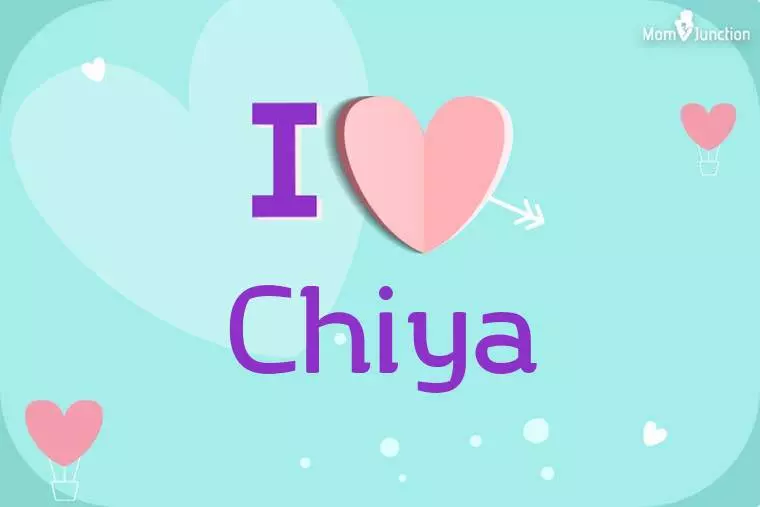 I Love Chiya Wallpaper