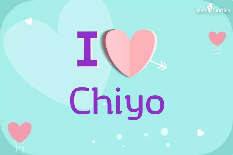 I Love Chiyo Wallpaper