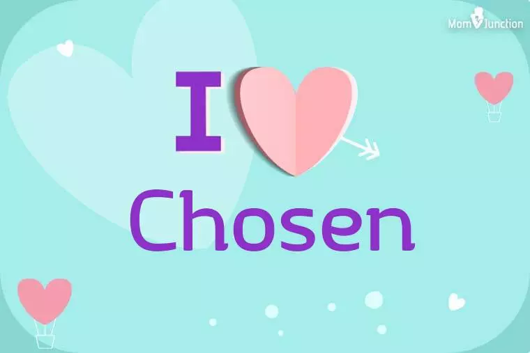 I Love Chosen Wallpaper