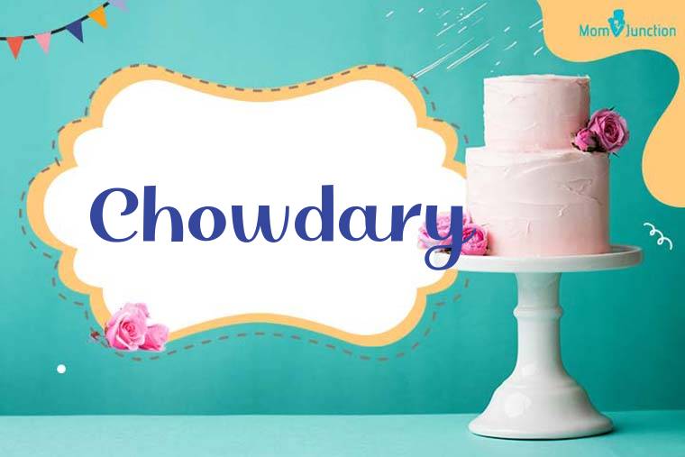 Chowdary Birthday Wallpaper