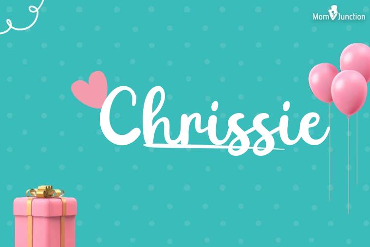 Chrissie Birthday Wallpaper