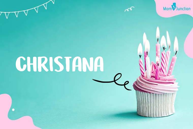 Christana Birthday Wallpaper