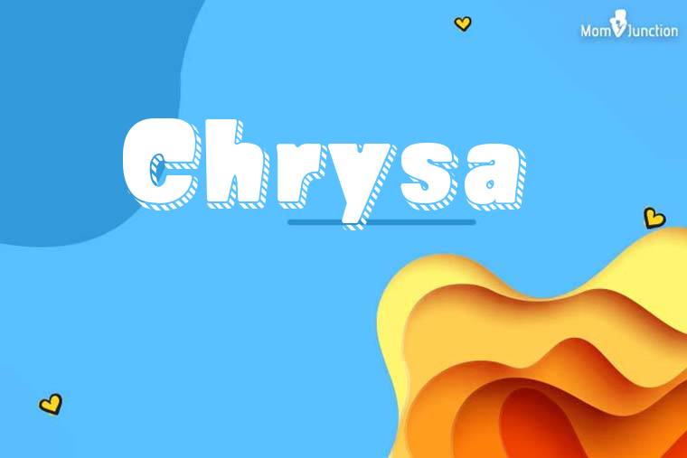 Chrysa 3D Wallpaper