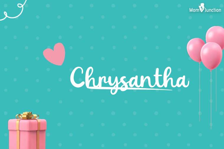 Chrysantha Birthday Wallpaper