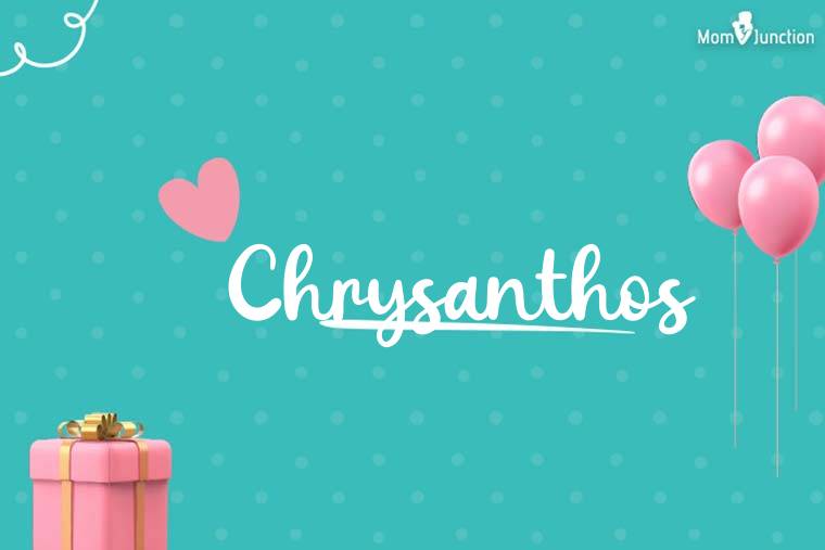 Chrysanthos Birthday Wallpaper